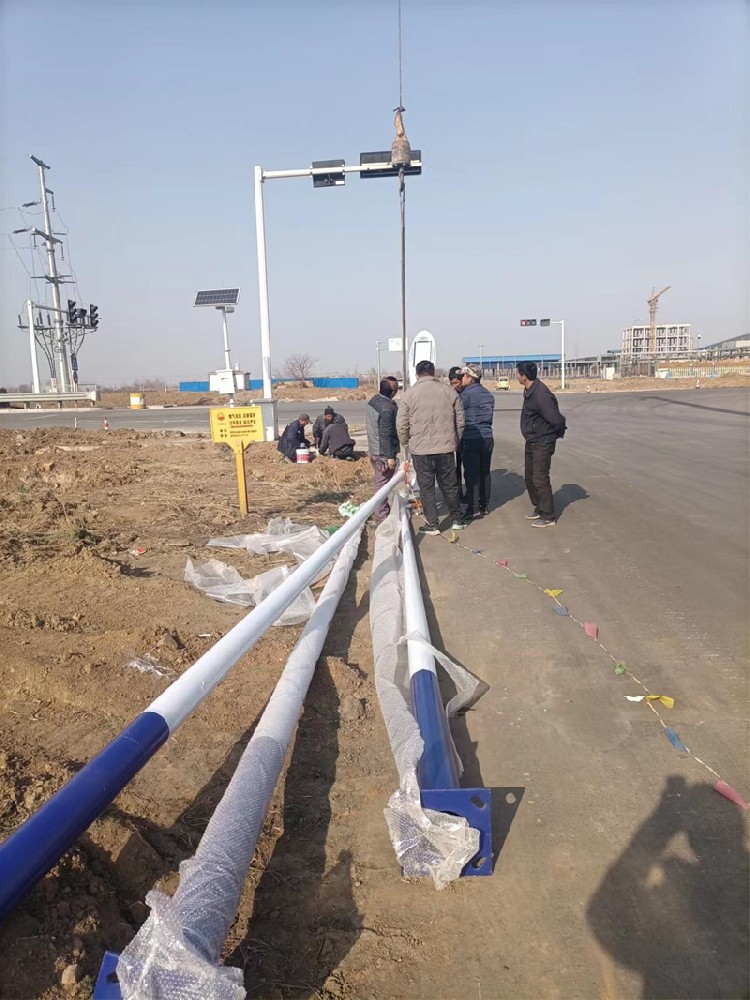 寧陽開發(fā)區(qū)太陽能路燈案例